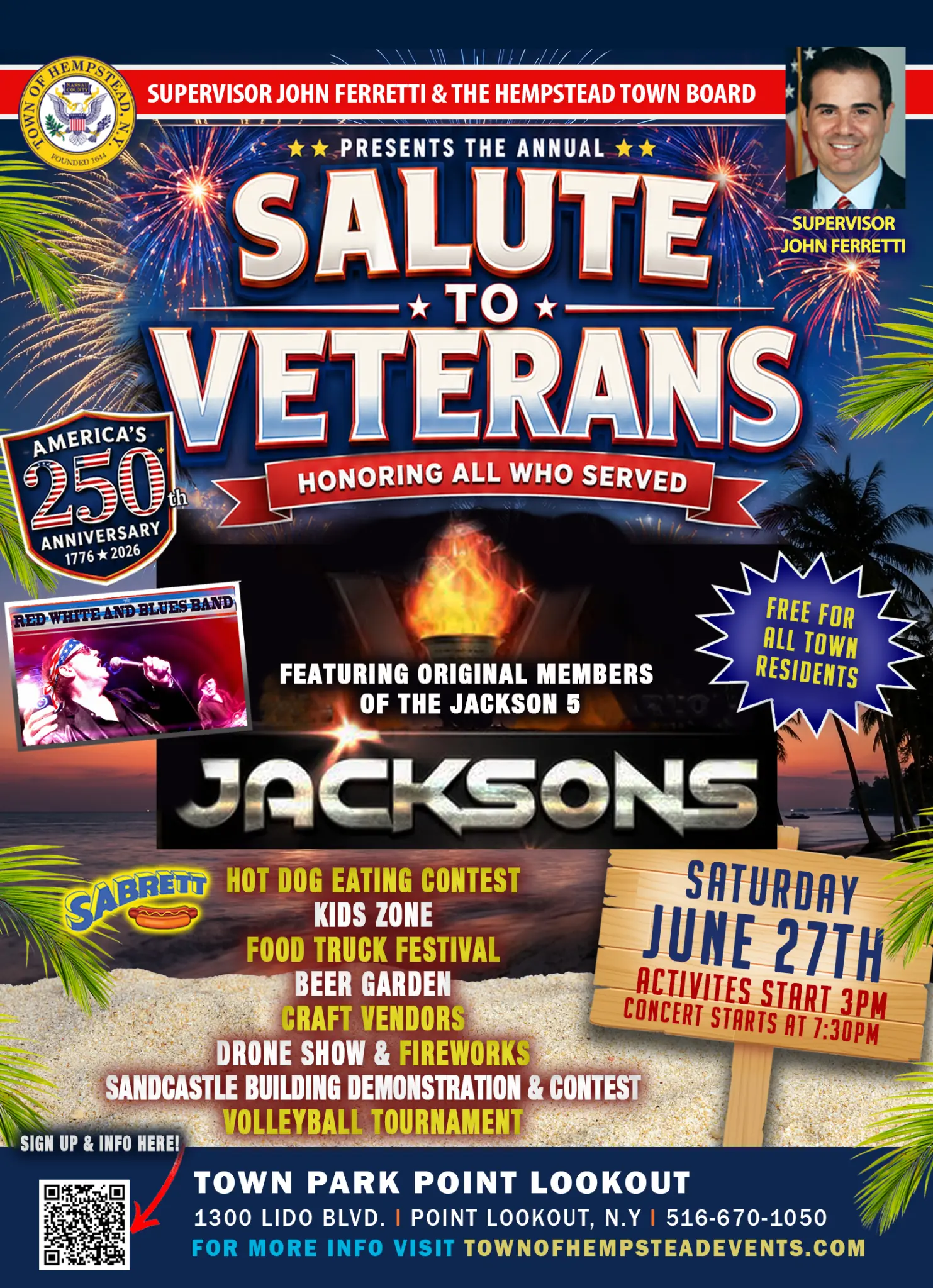 Town of Hempstead Salute to Veterans - June 27